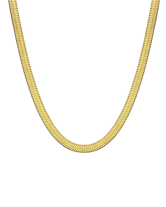 ARIA HERRINGBONE NECKLACE