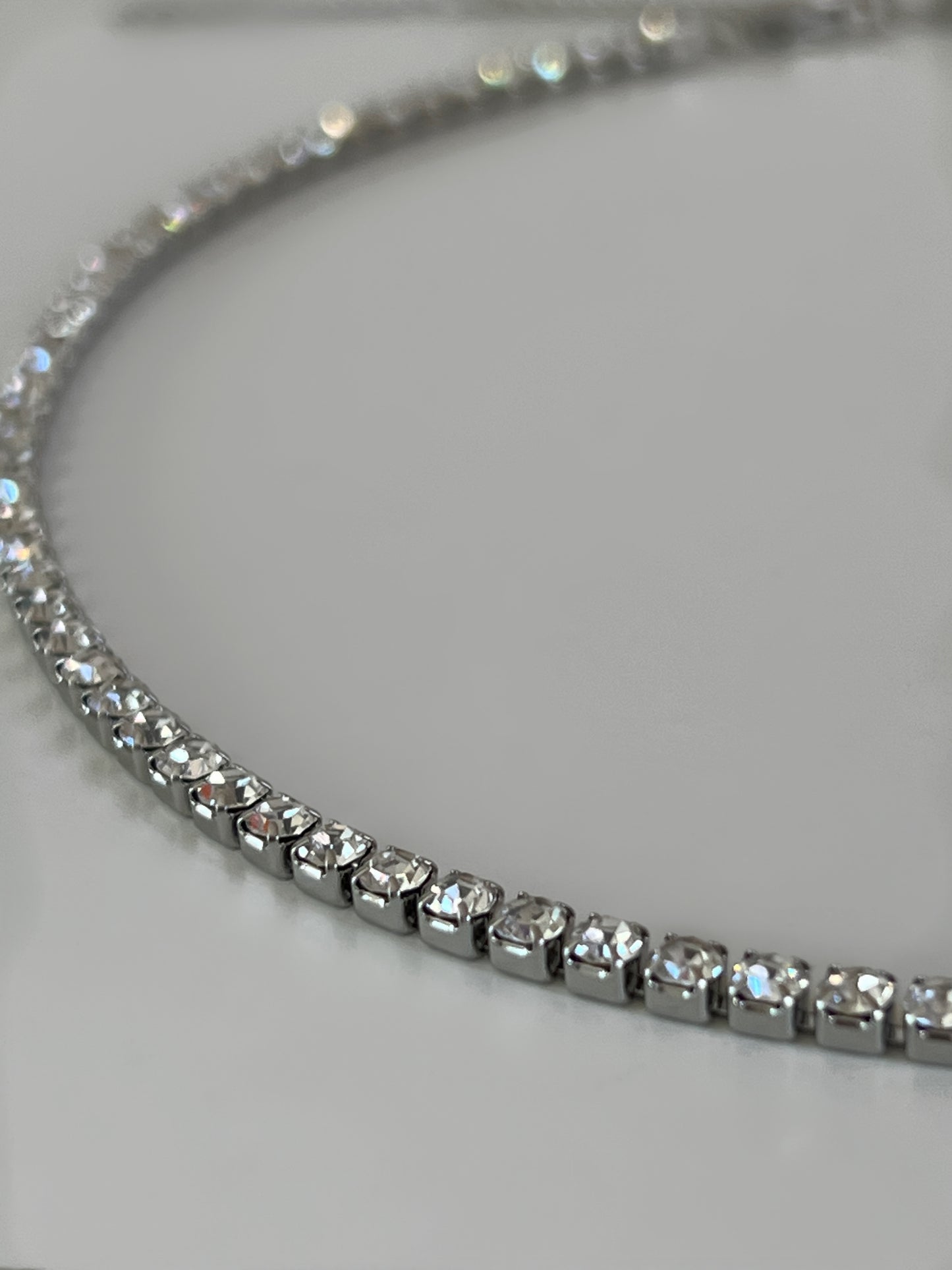 SILVER TENNIS CHAIN